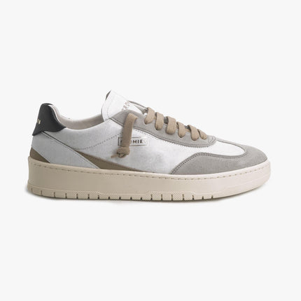 Sneakers Vintage Uomo in Pelle Bianca C7P1 ALPHA BOLD WHITE Cromier 