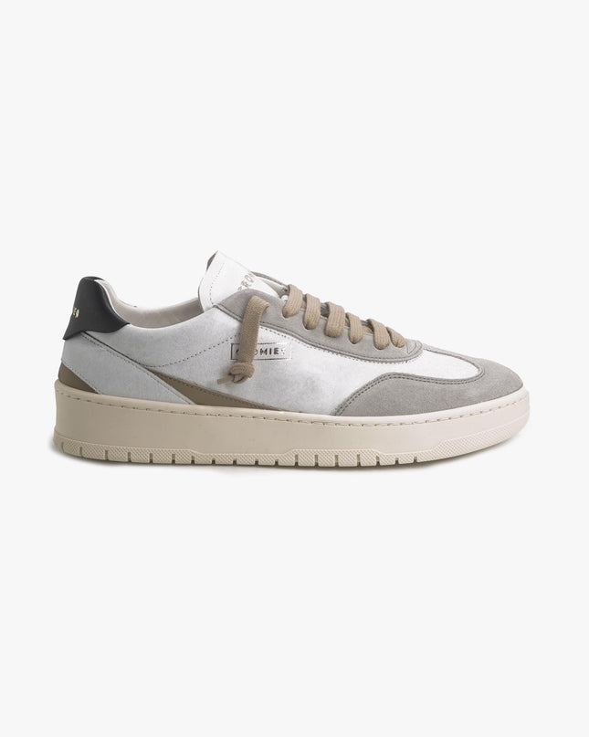 Sneakers Vintage Uomo in Pelle Bianca C7P1 ALPHA BOLD WHITE Cromier 
