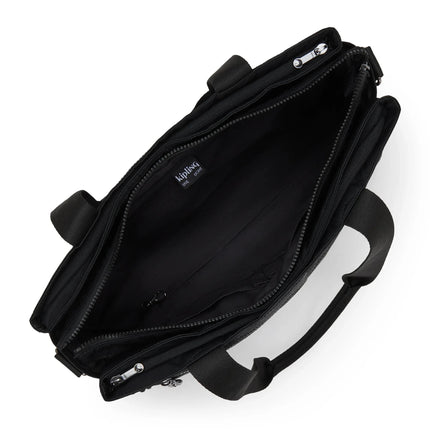 Borsa Lavoro Kipling Lapdop 15 Pollici con Tracolla in Tessuto Nero ELYSIA WORK BE INFINITE BLACK Kipling 