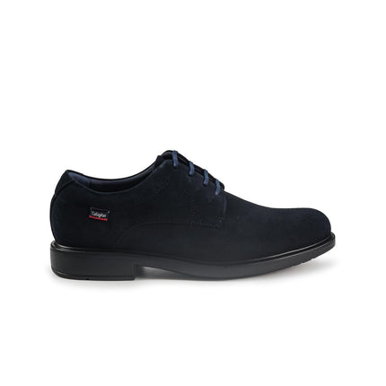 Callaghan Francesina Liscia Uomo Elegante in Camoscio Blu 89403 CEDRON BLUE Callaghan 