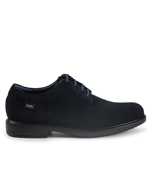 Callaghan Francesina Liscia Uomo Elegante in Camoscio Blu 89403 CEDRON BLUE Callaghan 