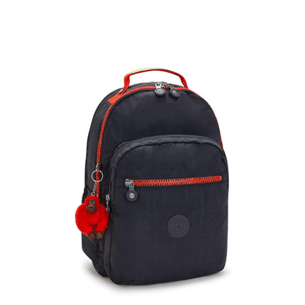 Zaino Porta Computer 15 Pollici Blu SEOUL LAP IRON LETTER FUN Kipling 