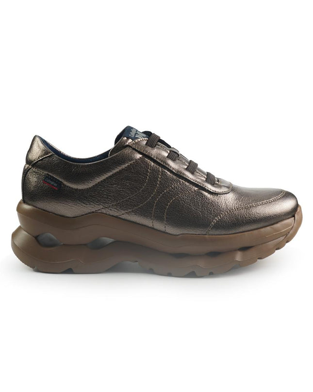 Callaghan Sneakers Donna Ammortizzata in Pelle Moka 18822 SOLE TUNDRA Callaghan 