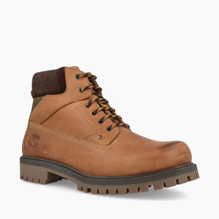 Jeep Anfibi Uomo in Pelle Red Brown - MARIO SPATARELLA