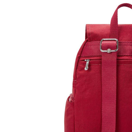 Zaino Donna Rosso CITY ZIP S RED RED WINE Kipling 