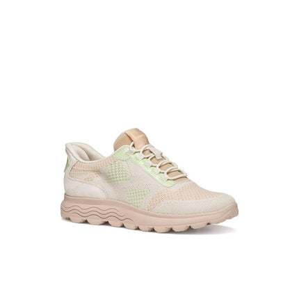 Geox Spherica Plus Sneakers Donna Bassa in Tessuto Sabbia D657MB SPHERICA SAND Geox 