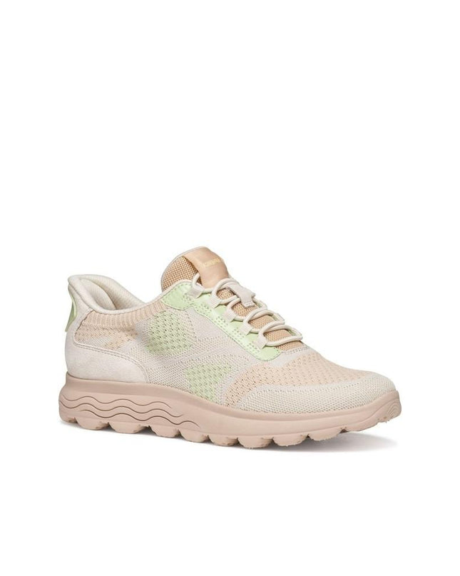 Geox Spherica Plus Sneakers Donna Bassa in Tessuto Sabbia D657MB SPHERICA SAND Geox 