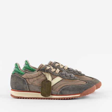 Victoria Sneakers Donna Bassa in Camoscio Lavato Taupe - MARIO SPATARELLA