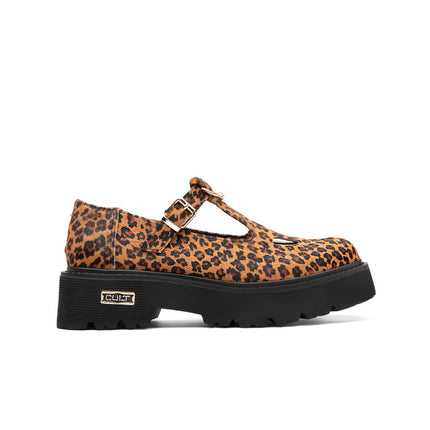 Pump Cult con Occhielli in Cavallino Leopard CLW421601 SLASH JAGUARD Cult 