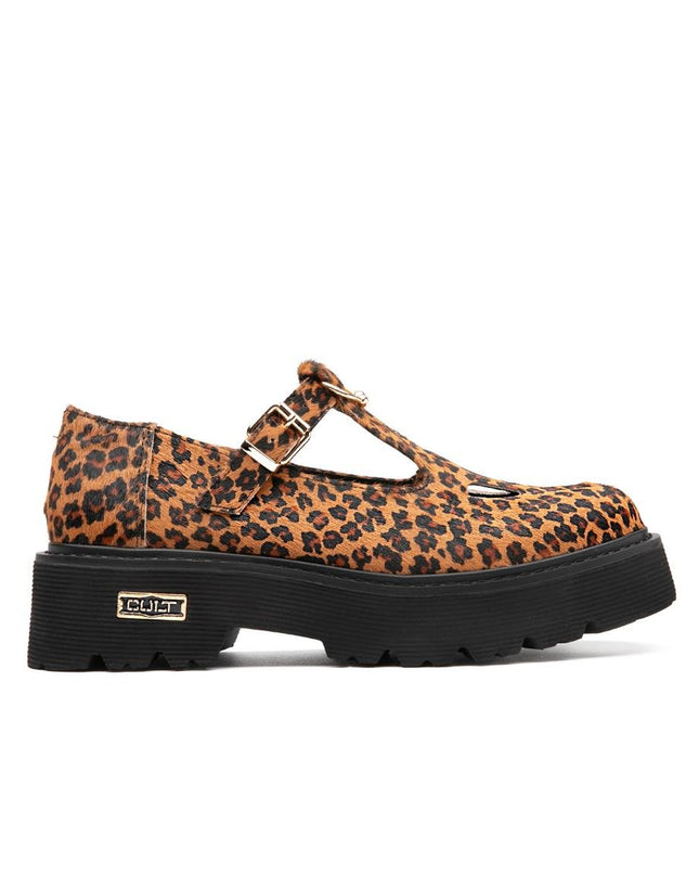 Pump Cult con Occhielli in Cavallino Leopard - MARIO SPATARELLA
