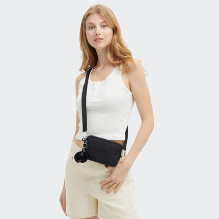 Kipling Borsa Piccola Tracolla Multitasche LIMMO BLACK NOIR Kipling 