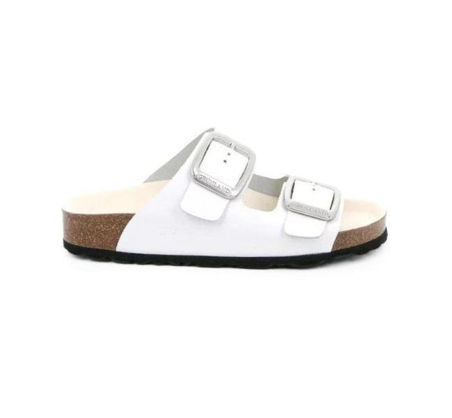 Ciabatta Sughero Doppia Fibbia CB3272 ENNY BIANCO Grunland 