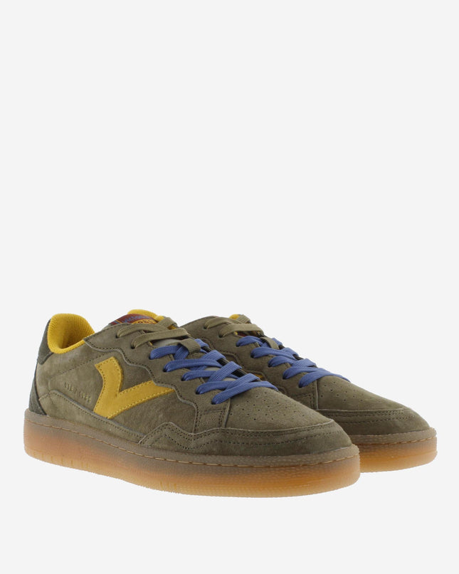 Victoria Sneakers Uomo Bassa in Pelle Kaki Multi 8806111 SMASH U KAKI Victoria 
