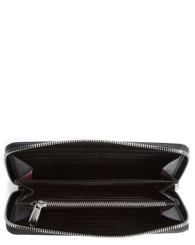 Portafogli Donna Lungo con Zip Pelle Nero FZP61 MELLOW LEATHER BLACK Mandarina Duck 