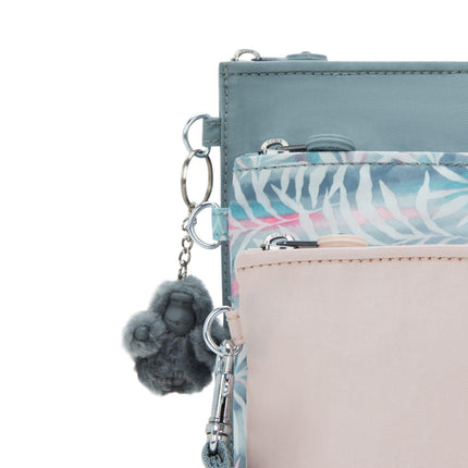 Kipling Tris di Pochette  Multitasche IAKA L WRISTLET RELAXED GREY Kipling 