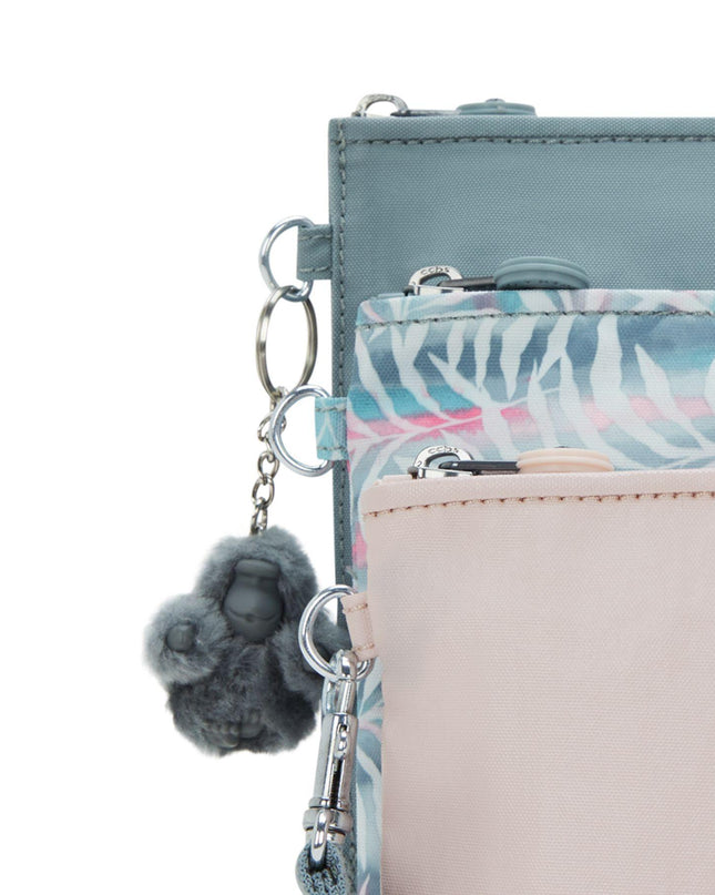 Kipling Tris di Pochette  Multitasche IAKA L WRISTLET RELAXED GREY Kipling 