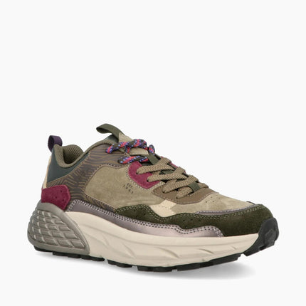 Jeep Sneakers Donna Multicolor Green Forest GROOVE D FOREST GREEN Jeep Footwear 
