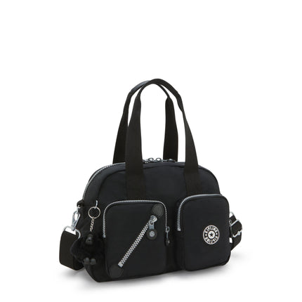 Kipling Borsa a Spalla Multitasche con Tracolla DEFEA HERITAGE KHER RAPID BLACK Kipling 