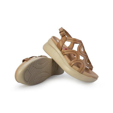Callaghan Sandali Donna con Zeppa Platform in Pelle Nude Pink 29929 LLANA PINK Callaghan 