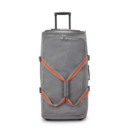 Kipling Trolley Large 2 Ruote in Tessuto Grigio TEAGAN L INVITING GREY Kipling 