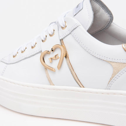 Nero Giardini Sneakers Donna Platform in Pelle Bianca E513022D BIANCO 707 Nero Giardini 