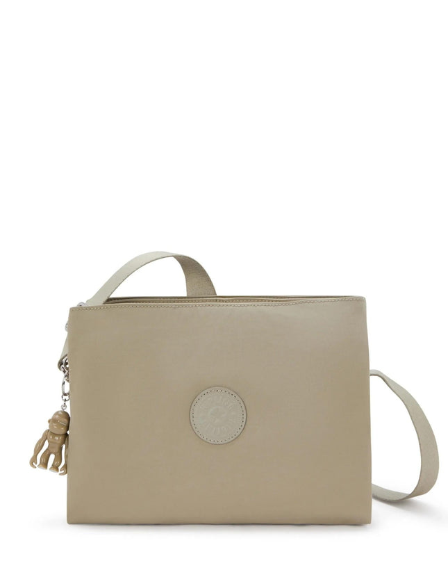 Kipling Borsa Doanna Media in Tessuto Beige - MARIO SPATARELLA