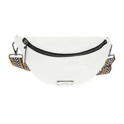 Gabs Borsa Marsupio in Pelle Bianca ORLANDA TG L WHITE Gabs 