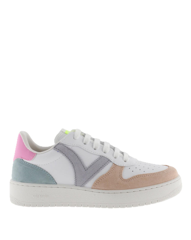 Sneakers Donna Open Low Top 1258246 MADRID ROSA Victoria 