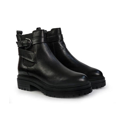Vueva Stivaletti Donna in Pelle Nero - MARIO SPATARELLA