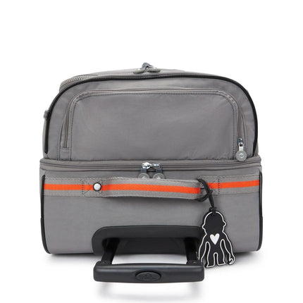 Kipling Trolley Large 2 Ruote in Tessuto Grigio TEAGAN L INVITING GREY Kipling 