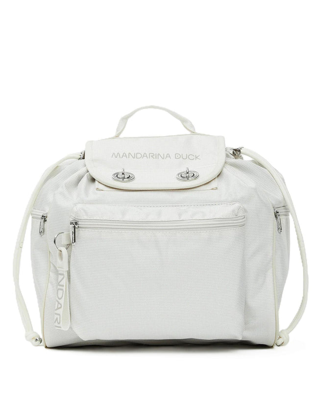 MandarinaDuck Zaino MD20 Utility in Tessuto Latte QMT68 UTILITY MD20 MILK Mandarina Duck 