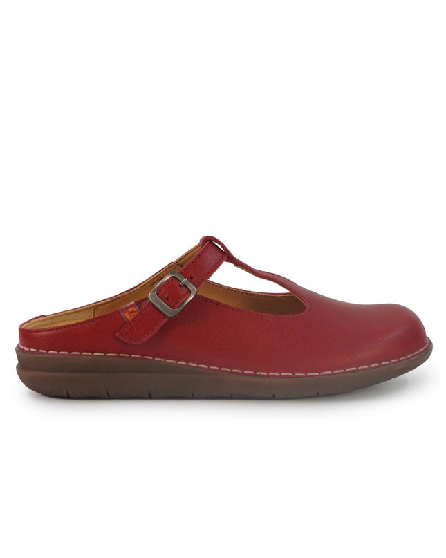 Jungla Sandalo Sabot Donna con Cinturino in Pelle Rossa 8475 ROJO Jungla 