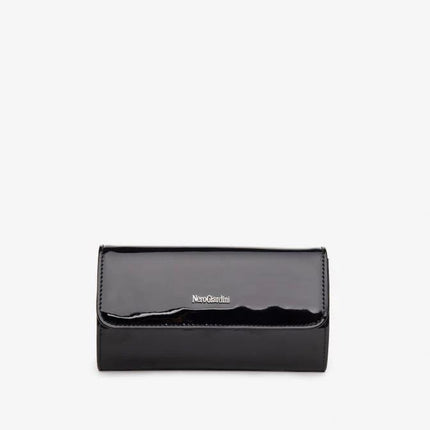 Nero Giardini Pochette Donna Vernice Nero E443701DE NERO 100 Nero Giardini Borse 