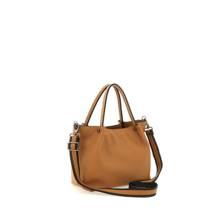 Gabs Borsa Donna Shopper in Pelle Nocciola Cuoio LILLY TG M CAMOSCIO CUOIO Gabs 
