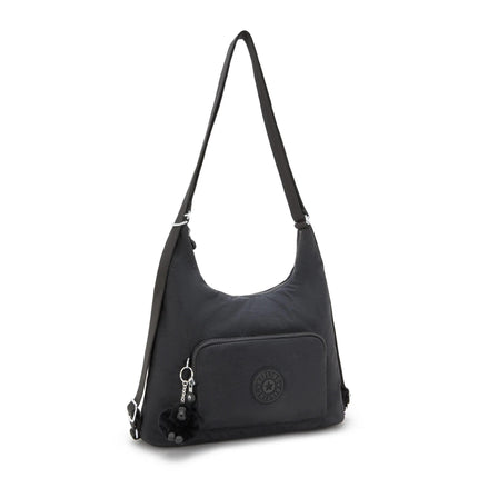 Kipling Borsa Convertibile Zaino in Tessuto Nero YENNA BLACK NOIR Kipling 