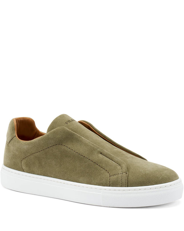 Frau Sneakers Uomo Slipon in Camoscio Prato 28D1 PRATO Frau 