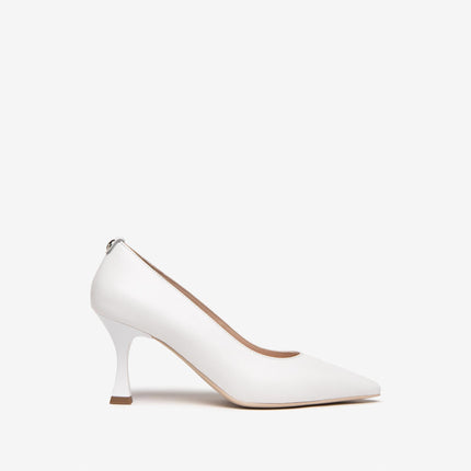 Nero Giardini Decollete Sposa in Pelle Bianco E307081DE BIANCO 707 Nero Giardini 