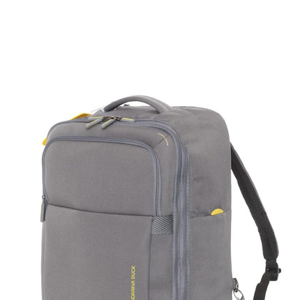 Zaino Trolley in Tessuto Grigio JNV05 SMILE&GO STEEL 465 Mandarina Duck 