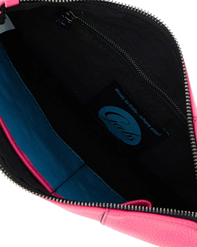 Gabs Pochette Donna con Tracolla in Pelle Begonia - MARIO SPATARELLA