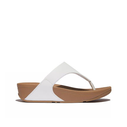 FitFlop Sandali Donna Infradito in Pelle Bianco I88-024 LULU WHITE FitFlop 