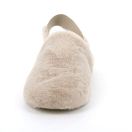 Pantofole Donna con Soletta Estraibile CI3147 BEIGE Grunland 