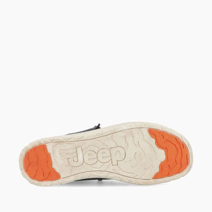 Jeep Wallabee Uomo in Canvas Blu - MARIO SPATARELLA