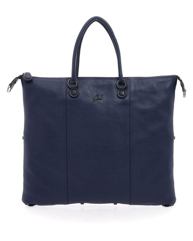 Gabs Borsa Icon Trasformabile in Pelle Blu con Tracolla G3 PLUS TG L INCHIOSTRO Gabs 