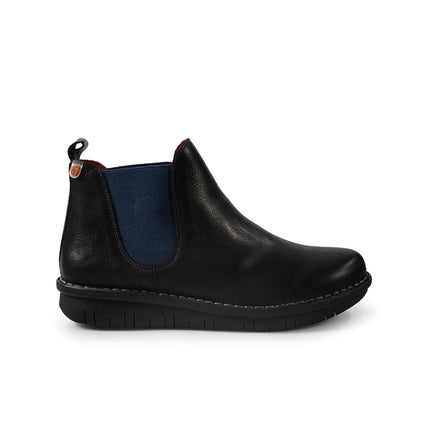 Jungla Stivaletti Chelsea Donna in Pelle Nero 8276 BLACK Jungla 