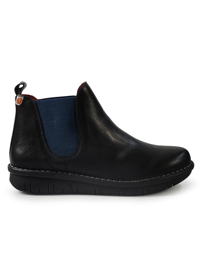 Jungla Stivaletti Chelsea Donna in Pelle Nero 8276 BLACK Jungla 