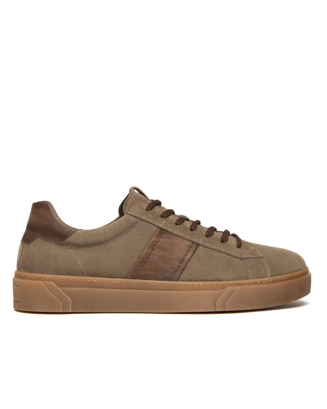 Nero Giardini Sneakers Uomo in Camoscio Fango I500951U FANGO 311 Nero Giardini 
