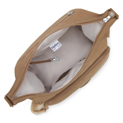 Kipling Borse Tracolla Multitasche Tan Cuoio - MARIO SPATARELLA