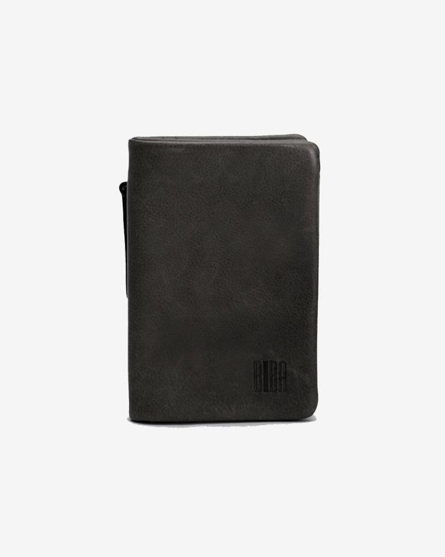 Biba Portafogli Donna con Portamonete in Pelle Nera - MARIO SPATARELLA