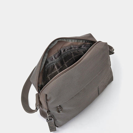 Mandarina Duck Borsa Donna con Tracolla Regolabile in Tessuto Taupe QMTV8 MD20 TAUPE Mandarina Duck 