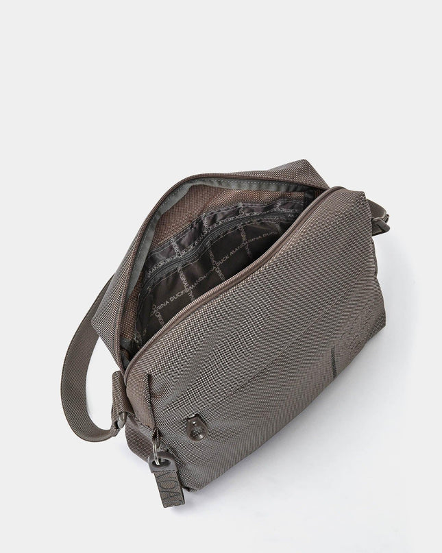 Mandarina Duck Borsa Donna con Tracolla Regolabile in Tessuto Taupe QMTV8 MD20 TAUPE Mandarina Duck 